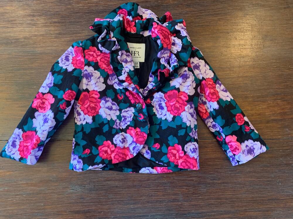 Janie and Jack Harlem’s Fashion Row floral blazer